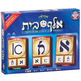 Great Educational Alef-Bais, Rashi & Script Card Game (101 Cards - 2.25" x 3.5")