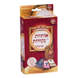 Alef-Bais flash cards, YIDDISH keywords & beautiful pictures, for kids (3" x 4.5")