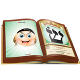 Sefer Kisrei Alef-Bais & Nekudos, with ENGLISH and LOSHON-KODESH captions, 6" x 9" Laminated