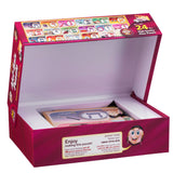 Alef Bais 24 Pc. floor puzzle - YIDDISH keywords with pictures (24" x 36")